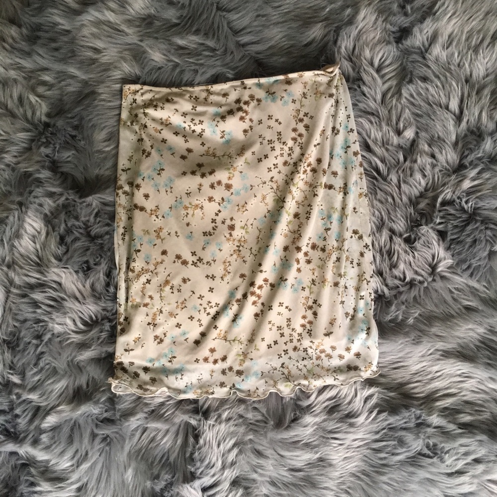 Vintage Floral Skirt